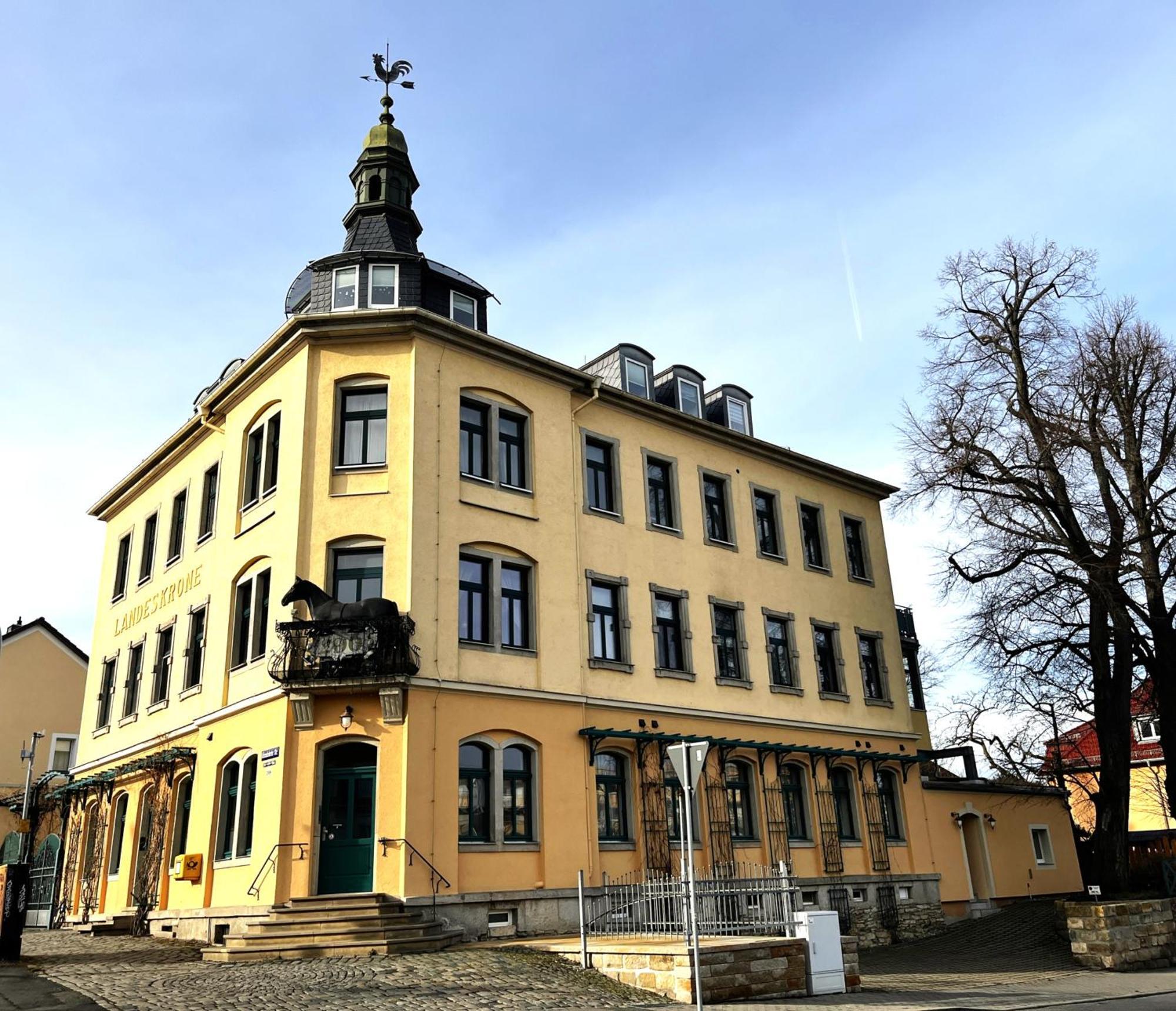 Ferienwohnungen Landeskrone เดรสเดน ภายนอก รูปภาพ
